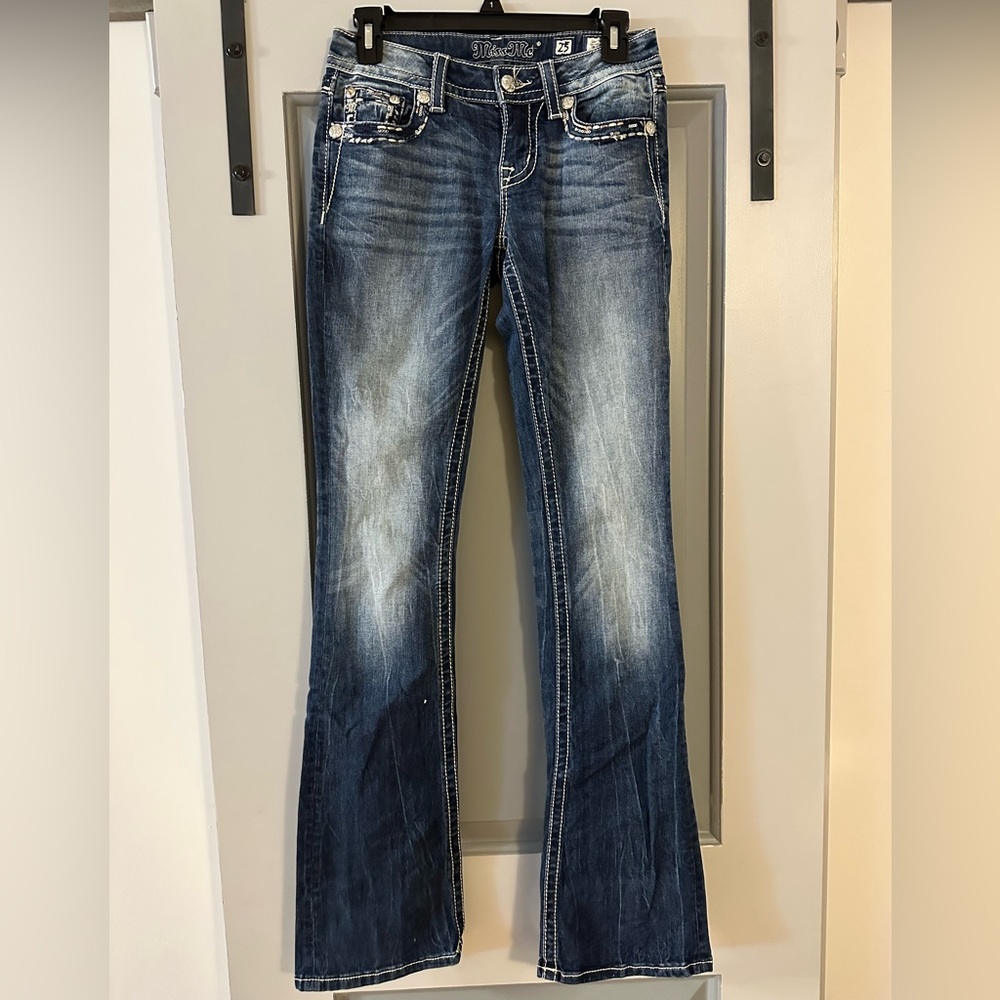 Miss Me Bootcut Jeans *long inseam*